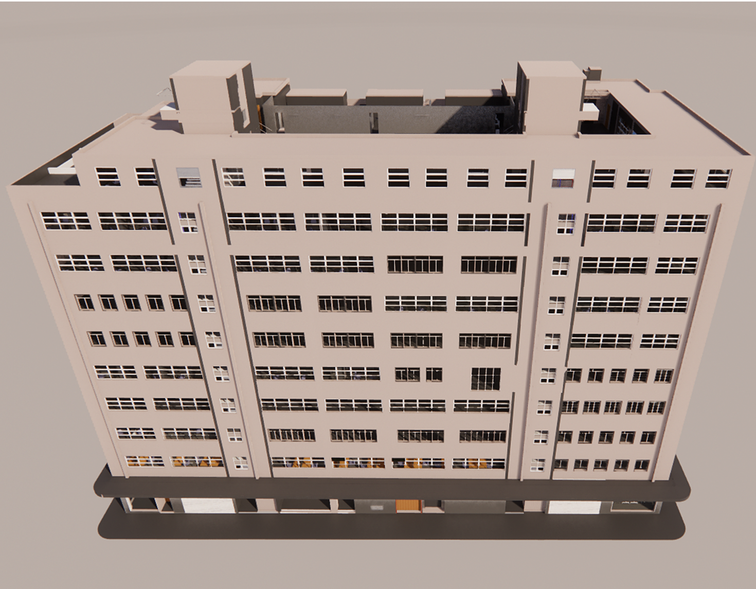 Urban Renewal Authority’s Retrofitting Works Of Wing Hong Factory Building At Kowloon