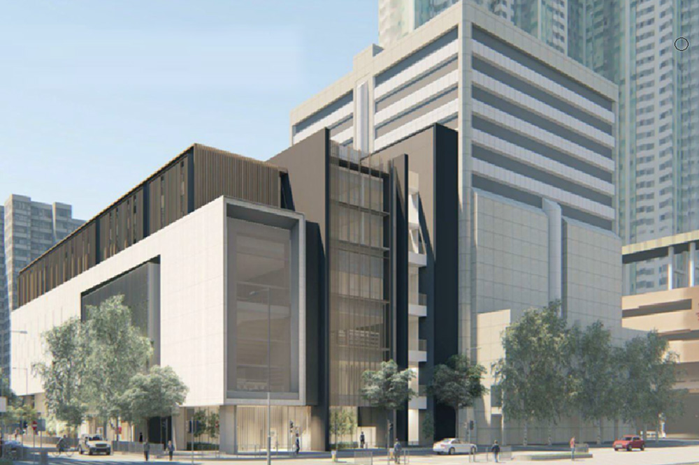 District Library And Residential Care home For The Elderly In The Lei King Road
